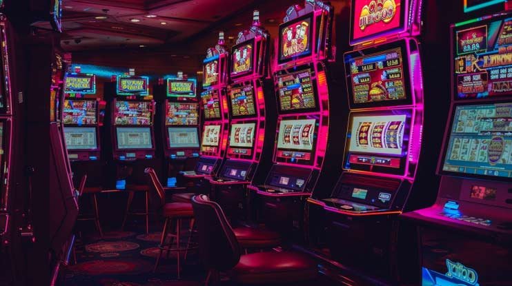 luckyslots Live tables par baithe hue dealers